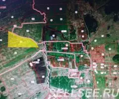 Нила. Участок 10 Га. Жил село. Рядом с трассой М8. - 2