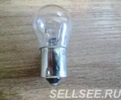 Лампы автомобильные 12V 21W и 10W с одним контактом. - 2