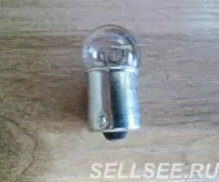 Лампы автомобильные 12V 21W и 10W с одним контактом. - 3