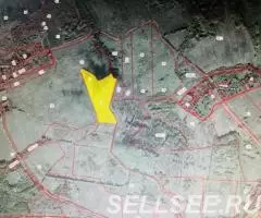 Мишутино. Участок 10,8 Га. Жил дер. Лес. Ручей. Дорога. - 2