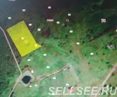 Кубринск. Участок 80 соток. ИЖС. Инфра-ра. Лес. Река. - 3