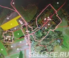 Колокарево. Участок 8,15 Га. Жил дер. Асфальт подъезд. ... - 2