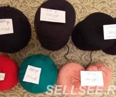 Нитки для вязания, шерсть разных производителей - 2