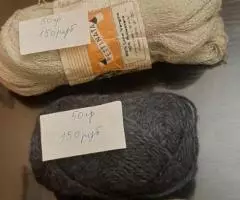 Нитки для вязания, шерсть разных производителей - 4
