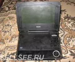 DVD Player Portatible Philips PET708 White - 2