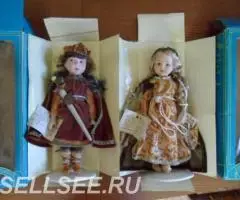 Куклы Монтедрагоне король Артур и Джиневра, Италия - 2