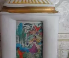 Рамка для фото, фарфор, Италия - 2