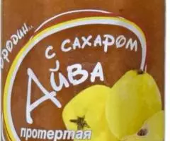 Айва протертая с сахаром