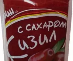 Кизил протертый с сахаром