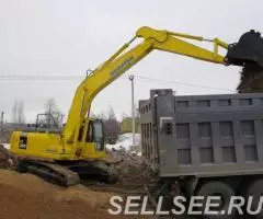 Гусеничный экскаватор Komatsu 200, безупречен