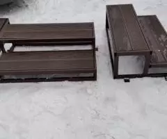 Крыльцо с покрытием -дерево - 4