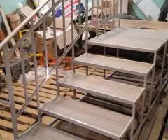 Крыльцо с покрытием -дерево - 8