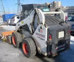 Минипогрузчик Bobcat S18, 2020 г, ковш, вилы, щетка, . .. - 4