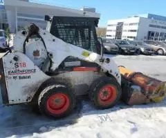 Минипогрузчик Bobcat S18, 2020 г, ковш, вилы, щетка, . .. - 5