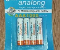 Новые аккумуляторы Analong 1.2 В Ni-MH