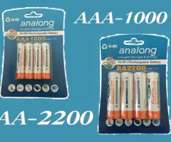 Новые аккумуляторы Analong 1.2 В Ni-MH - 5