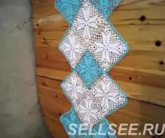 Салфетка кружевная из мотивов - 4