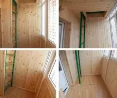 Внутренняя отделка балкона, лоджии  v  Красноярске - 7