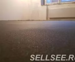 Заливаем полусухую стяжку пола - 2