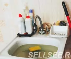 Прочистка канализации. Устранение засоров - 3