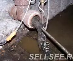 Прочистка канализации. Устранение засоров - 4