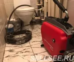 Прочистка канализации. Устранение засоров - 3