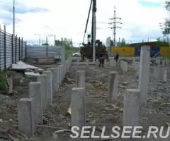 погружение свай свайный фундамент забивка свай - 4