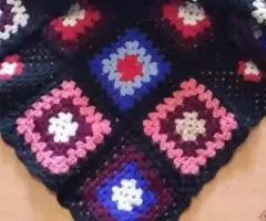 Шаль-бактус Бабушкин квадрат - 3