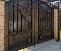 Калитки кованые, решетки на окна кованые, двери с ... - 4