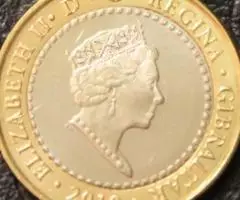 Гибралтар 2 фyнта велоспорт биметалл - 2