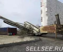 Трёхдековый мобильный грохот Terex 694, 2012 г. , новые сита - 4