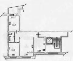 Продаю 3-комн квартиру, 64 кв м - 2
