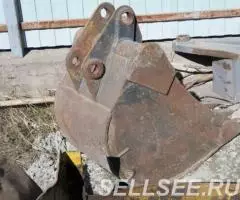 Оригинальный ковш JCB 0,3 м3, новые зубья - 4