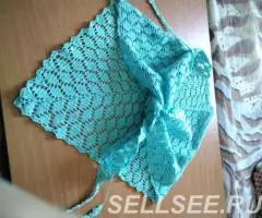 Бактус-косынка крючком 2 - 2
