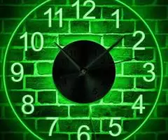 Часы настенные с подсветкой - 2