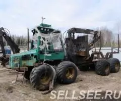 Форвардер Timberjack 1210 8W, гусеницы