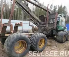 Форвардер Timberjack 1210 8W, гусеницы - 2