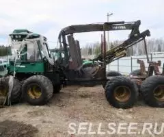 Форвардер Timberjack 1210 8W, гусеницы - 3