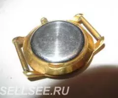 Часы наручные Чайка золотые, 17 камней, СССР - 2