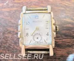 Часы Bulova Gold 1915г. USA