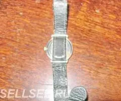 Часы наручные Слава, СССР, с кожаным ремешком - 2