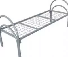 Кровати металлические и мебель для общежитий и рабочих - 2