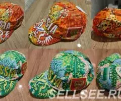 Новая кепка, состав хлопок 80%, полиэстер 20%, размер 54-60, цвет оранжевый или зеленый. - 2