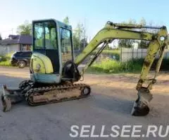 Миниэкскаватор Yanmar 35, 4 тонны, 3 ковша