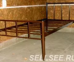 Кровати на металлокаркасе двухъярусные односпальные для ... - 4