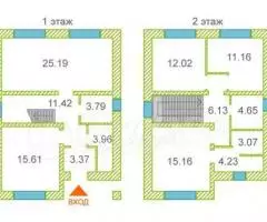 Продаю коттедж , 124 кв.м , кирпичный - 4