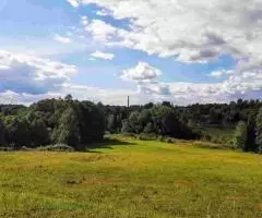 Бревенчатый дом на участке 1 гектар рядом с красивым озером - 8