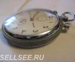 Хронометр Карманный Молния 1956г. 19 камней СССР - 2