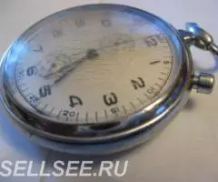 Хронограф карманный Слава 1951г. , СССР, в хорошем состоянии, на ходу. ... - 2