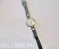 Часы наручные Salter 1912г. , Швейцария, с кожаным браслетом - 2